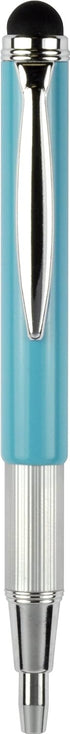 Zebra Pen StylusPen Telescopic Ballpoint Pen, Medium Point, 1.0mm, Black Ink, Light Blue Barrel, 1-Count......