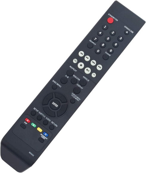 BD002 Replacement Remote Control Applicable for Insignia Blu-Ray DVD Player NS-BDLIVE01 NSBDLIVE01 NS-2BRDVD NS2BRDVD...