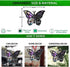 2D Flat Butterfly Cross Pendant, Car Rearview Mirror Decoration, Bag keychain,Christmas Valentine's Day Gifts...