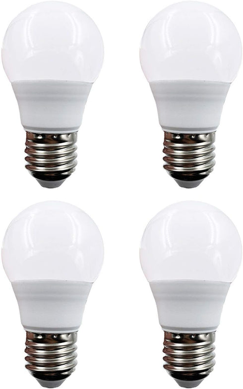 12V Light Bulb A15 3W Soft White 3000K E26 Screw Base 12v led bulb DC 12 volt 24v 36v 48v Low Voltage Lights for Solar Battery System,RV,Marine Bo...