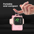 Portable Wireless Charger for Apple Watch, 2000mAh Smart Keychain Power Bank Mini Power Emergency Pod Compact Magnetic iWatch Charger for Apple Wa...