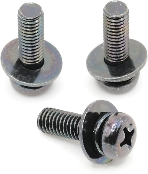 ReplacementScrews 1 Set of Metric Screws (Model RS-198133) Pan Head - Philips Drive - Black Plated (Pack of 3)...