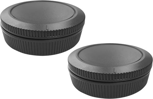 Camera Body Cap & Lens Rear Cap Cover for Canon EOS R50 R100 R10 R8 R7 R6 R5 R5C R3 R RP More Canon RF Mount and Lens Accessories,HUIPUXIANG [2 Se...