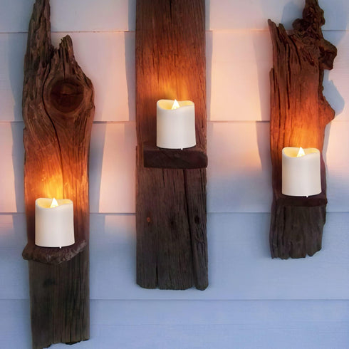Homemory 12Pack Flameless LED Votive Candles,1.5" x 1.6" Long Lasting Electric Fake Candles, Battery Operated Tealights for Wedding, Table, Romant...