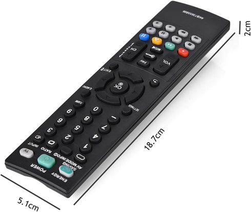HD TV Remote Control Replacement for LCD/LED TV AKB73655806 Digital Television Audio Voice Remote Controller, Black...