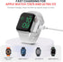 Apple Watch Charger, Portable iWatch Fast Charger, Magnetic Wireless Travel Charging Dock with Keychain for Apple Watch 9 8 7 6 5 SE 4 3 Ultra 1 2...