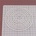 1 Pack Round Metal Cutting Dies Circle Frame Background Die Cuts Card Making Scrapbooking Thanksgiving Christmas Craft Dies...