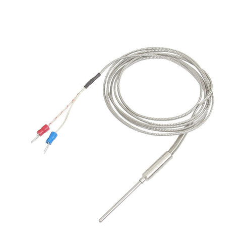 uxcell a12100600ux0328 K Type 50 mm x 3 mm Temperature Controller Earth Thermocouple Probe 2M...