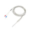 uxcell a12100600ux0328 K Type 50 mm x 3 mm Temperature Controller Earth Thermocouple Probe 2M...