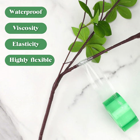 KINGLAKE GARDEN Grafting Tape,2 Pcs Tree Grafting Tape,Stretchable Garden Parafilm Tape,Grafting Tool for Fruit Trees,Plants Repair Budding Tape...