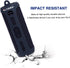 LTGEM Silicone Carrying Travel Case for JBL FLIP 5 Waterproof Portable Bluetooth Speaker with Extra Carabiner - Black......