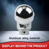 Pack of 1 Shift Head Replacement, Skull Shift Knob Gear Stick, with Led Light, Universal for Most Cars (Red)...