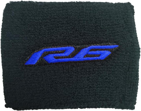 Lorick Motorcycle Brake Reservoir Sock Cotton Cover Compatible With Yamaha YZF R6 Black...