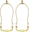 Lamp Shade Harp Holder for Table and Floor Lamps,2 Set Heavy Duty Detachable Lamp Shades Bracket with 3/8 Standard Saddle and Lamp finials (Polish...