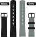 Compatible with Garmin Vivoactive 3 Band, 20mm Soft Silicone Watch Band for Garmin Vivomove 3/Music/Luxe/Style/HR/Forerunner 245/645 Music/Samsung...