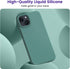 OTOFLY Designed for iPhone 13 Phone Case, Silicone Shockproof Slim Thin Phone Case for iPhone 13 6.1 inch Midnight Green......