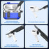 AirPods Pro 2nd Generation Case Cover with Cleaner Kit, Military Hard Shell Protective Armor with Lock for AirPod Gen 2 Charging Case2023 2022, Fr...