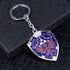 DeltaHalo | Link Shield Keychain Legend of Zelda Keyring |"Thin-Tin" Super Light Weight Metal Keychain (Blue), Small...