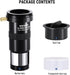 NEEWER 3X Barlow Len for 1.25" Telescope Eyepiece, Multi Coated Triple Magnification Telescope Lens Accessory, Fully Metal Build with M42 Thread t...