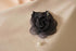 Black Rose Flower Pin Brooch, Floral Brooch, Fabric Flower Brooch Pin for Women, Wedding Party Dress and Scarf Accessories, Fashion Jewellery for ...