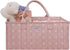 Baby Diaper Caddy Organizer,Stylish Organizer & Storage for Baby Essentials,Gift for Baby Shower, Baby Registry Must Have for a gift for both new ...