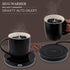 BESTINNKITS Smart Coffee Cup Warmer Set, Auto On/Off Gravity-induction Mug Office Desk Use, Candle Wax Cup Warmer Heating Plate (Up To 131F/55C), ...