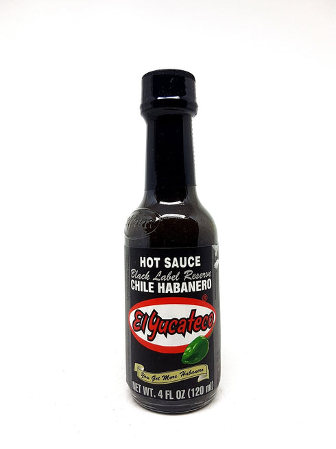 RetailSource El Yucateco Black Label Reserve Chile Habanero Hot Sauce, 3 Count...