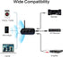 SIMOLIO Long Range HD Bluetooth Receiver for Home Stereo w/EQ & VOL Control, aptX Low Latency Bluetooth 5.0 Adapter Stereo Receiver for Music Stre...