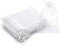 100Pcs Organza Bags 3x4 inches White, Small Mesh Jewelry Gift Bags Drawstring Wedding Favor Bags Christmas Party Candy Pouches...
