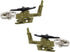 Cuff-Daddy Army Helicopter Cufflinks with Presentation Box...