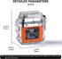 SKRFIRE Electric Lighters Rechargeable Flameless Windproof Outdoor Lighter Plasma Lighter USB Rechargeable Clear Waterproof Double Arc Lighter for...
