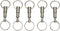 eBoot Detachable Pull Apart Key Rings Keychains (5 Pack)...