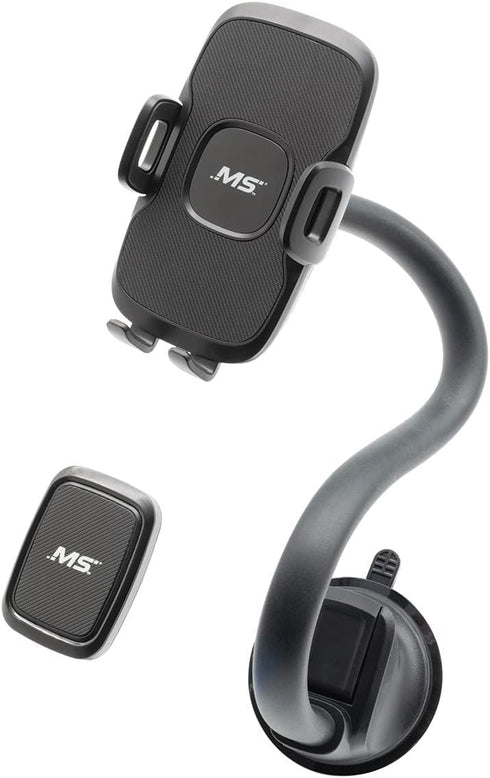 MobileSpec MBM11103 Universal Windshield Mount Features 2 Mounting Styles: Cradle and Magnet...