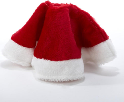 Kurt Adler C1886 15" Red And White Plush Mini Christmas Tree Skirt...