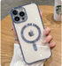 Clear Case for iPhone 14 Pro Magnetic Case Compatible with MagSafe Built-in Camera Lens Protector Soft Shockproof Slim Phone Case for 14 Pro 6.1" ...