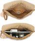 YIKOEE Straw Bag and Card Holder Set for Women Summer Beach Purse Woven Bag With PomPom...