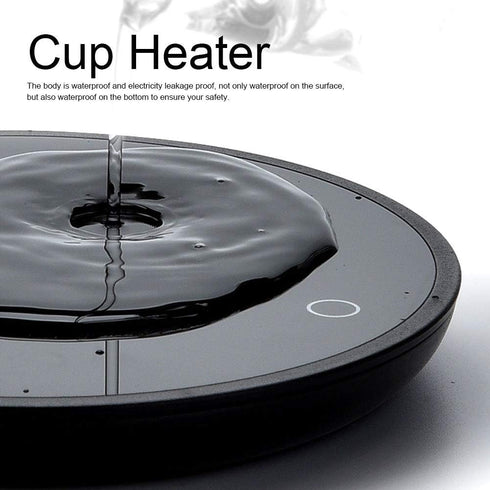 Cup Warmer Pad, Portable Electric Waterproof Touch Heating Cup Mat Coffee Mug Warmer Pad Beverage Heater for Coffee Tea Milk, Waterproof/Electrici...