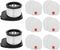 IZ362H Filter 2 PACK Filters and 6 PACK Foam & 6 PACK Flet Filter Kit Compatible with Shark Upright Vacuum IZ162H, IZ362H, IZ363HT, IZ440H, IZ462H...