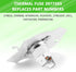 AMI PARTS Thermal Fuse Dryer Replacement Part 3977393 for Whirlpool & Kenmore Replaces AP3094244 3399848 PS334299 2651 279816VP EAP334299 Pack of 6