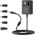 24V Power Supply, 24V 1A AC Adapter DC Power Cord for LED Strip Light CCTV Camera Bluetooth Speaker Nail Lamp Air Cleaner Massage Gun Mini Printer...