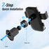 Phone Holders for Your Car vent ? with Newest Metal Hook Clip? car phone holder Cradle Fit for and All Smartphones (black)...