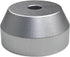 45 RPM Record Adapter Solid Aluminum 7 Inch Vinyl Record Dome 45 Adapter for Turntables (Silver)...