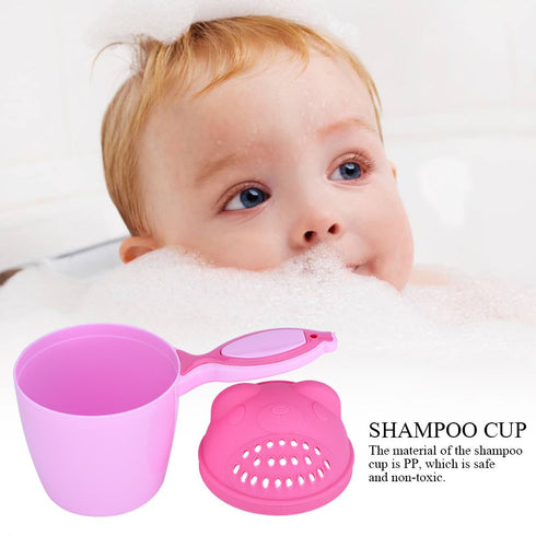 Zerodis Shampoo Cup, Baby Shampoo Cup Cute Kids Wash Hair Bathing Flusher Cup Eye Rinse Cup for Infant Toddler Children()...