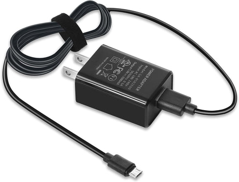Fast Charger with 6.6Ft USB Type-C&Micro USB Cable,AC Adapter,2A Rapid Charger for All New All-New Fire 7 HD 8 10 Plus Tablet, Kids Pro, Kids Edit...