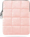 Puffy Laptop Sleeve 13 Inch Pink, Waterproof Carrying Case Bag for Women, Fluffy Computer iPad Pro 12.9 Case, Compatible with MacBook Pro 12, MacB...