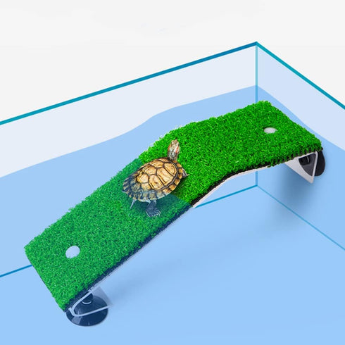 Turtle Basking Platform, Tortoise Ramp Reptile Tank Ladder Resting Terrace, Tortoise Ramp Reptile Ladder Resting Terrace Fish Tank Aquarium Turtle...