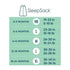 HALO SleepSack, 100% Cotton Wearable Blanket, Swaddle Transition Sleeping Bag, TOG 0.5, Cream, Small, 0-6 Months...