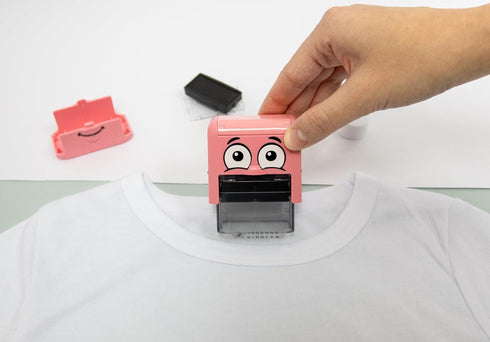 DIY MARKY - Customizable Stamp for Kids | for Children's Clothing and Items | Includes Ink for up to 1000 Impressions | Suitable for All Surfaces ...