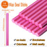 Wax Seal Stick, Tomgenrine 15 Pieces Glue Gun Wax Seal Sticks,for Letter Greeting Cards Wine Sealing Crafts Making Wedding and Party Invitations(R...