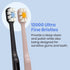 Lindo Polishing Toothbrush - for Sensitive Gums and Teeth, 12000+ Ultra Fine Bristles, Soft and Gentle, Deep Clean, Pack of 4...